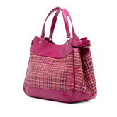 Haymarket Check Coated Canvas Ravensdon Tote